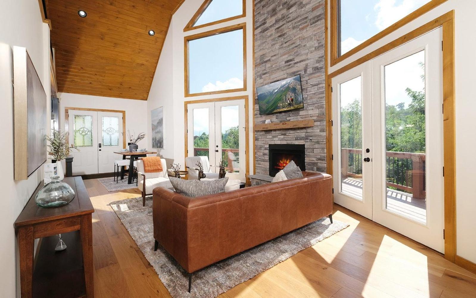 개틀린버그 Edgewood Retreat 빌라 외부 사진
